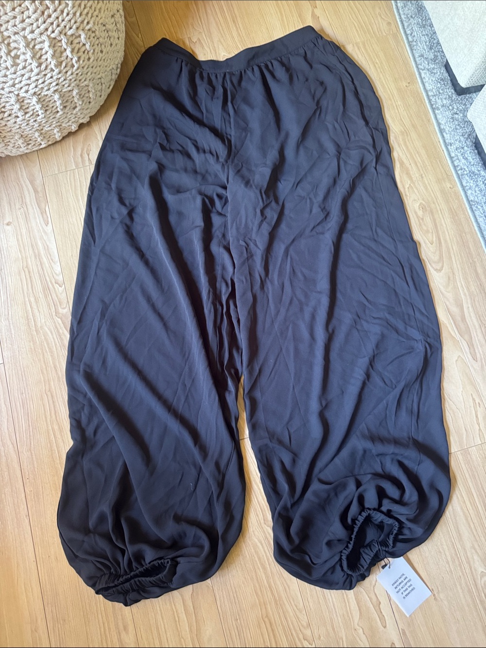 ALL THE WAYS  Black Harem Pants